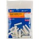 Avery Index Tabs with Printable Inserts - Print-on Tab(s) - 1" Tab Height - Self-adhesive, Permanent - Clear Plastic Tab(s) - 25