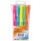 Integra Pen Style Fluorescent Highlighters - Chisel Marker Point Style - Assorted - 1 / Set