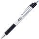Integra Advanced Ink Retractable Pen - Medium Pen Point - 1 mm Pen Point Size - Retractable - Black Liquid Ink - Black Barrel - 