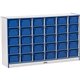 Jonti-Craft Rainbow Accents Toddler Single Storage - 30 Compartment(s) - 35.5" Height x 57.5" Width x 15" Depth - Laminated, Chi