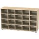 Jonti-Craft TrueModern 20-Cubbie Bins Storage - 20 Compartment(s) - 29.5" Height x 48.5" Width x 15" Depth - Durable, Rounded Co