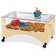 Jonti-Craft Rainbow Accents Toddler See-thru Sensory Table - 20" Height x 37" Width x 23" Depth - Assembly Required - Baltic, Cl