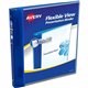 Avery Flexi-View 3 Ring Binders - 1/2" Binder Capacity - Letter - 8 1/2" x 11" Sheet Size - 100 Sheet Capacity - 3 x Round Ring 