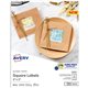 Avery Printable Square Labels, 22565, 2&rdquoW x 2&rdquoD, Glossy White, Pack Of 120 Labels - 2" Width x 2" Length - Permanent A