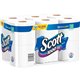 Scott 1000 1-ply 12Roll Bath Tissue - 1 Ply - 3.70" x 4.10" - 1000 Sheets/Roll - White - Absorbent - For Bathroom, Office Buildi