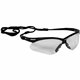 Kleenguard V30 Nemesis Safety Eyewear - Universal Size - Ultraviolet Protection - Clear Lens - Black Frame - Lightweight, Flexib