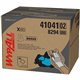 Wypall PowerClean X80 Heavy Duty Cloths - Brag Box - 11.10" x 16.80" - Blue - Absorbent - 160 Per Carton - 1 / Box