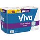 Viva VIVA Choose-A-Sheet Paper Towels - 1 Ply - 165 Sheets/Roll - White - Strong, Soft, Textured, Perforated, Absorbent - For Mu