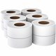 Scott 100% Recycled Fiber High-Capacity Jumbo Roll Toilet Paper - 2 Ply - 3.55" x 1000 ft - White - Fiber - Strong, Absorbent, E