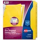 Avery Heavy-Duty Plastic A-Z Industrial Dividers - 26 x Divider(s) - 26 Tab(s) - A-Z - 26 Tab(s)/Set - 8.5" Divider Width x 11" 