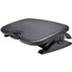 Kensington SmartFit Solemate Plus Foot Rest - 3.50" - 5" Adjustable Height - 30&deg Tilt - Black - TAA Compliant