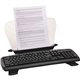 Kensington Insight SmartFit In-Line Copyholder - 10" Height x 9" Width - White - Metal