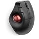 Kensington Pro Fit Ergo Vertical Wireless Trackball - Optical - Wireless - Bluetooth/Radio Frequency - 2.40 GHz - Black - 1 Pack