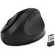 Kensington Pro Fit Ergo Wireless Mouse - Wireless - Bluetooth/Radio Frequency - 2.40 GHz - Black - 1 Pack - USB - 1600 dpi - 5 B