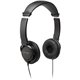 Kensington Hi-Fi Headphones - Stereo - Black - Mini-phone (3.5mm) - Wired - Over-the-head - Binaural - Circumaural - 6 ft Cable 