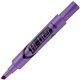 Avery Desk Style Highlighters - Chisel Marker Point Style - Fluorescent Purple - Purple Barrel
