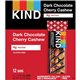 KIND Dark Chocolate Cherry Cashew Nut Bars - Cholesterol-free, Non-GMO, Gluten-free, Individually Wrapped - Dark Chocolate Cherr