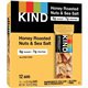 KIND Honey Roasted Nuts & Sea Salt Bars - Trans Fat Free, High-fiber, Low Sodium, Dairy-free, Gluten-free - Honey Roasted Nuts &