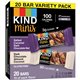 KIND Minis Dark Chocolate Nut Bars Variety - Trans Fat Free, Gluten-free, Low Glycemic, Low Sodium - Salted Caramel Dark Chocola