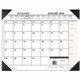 At-A-Glance 2-Color Desk Pad - Extra Large Size - Julian Dates - Yearly - 12 Month - January 2024 - December 2024 - 1 Month Sing