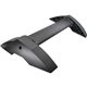Kantek Tilting Bar Footrest - Black - Metal, Rubber