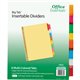 Avery Office Essentials Big Tab Insertable Dividers - 384 x Divider(s) - 384 Tab(s) - 8 - 8 Tab(s)/Set - 8.5" Divider Width x 11