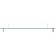Kantek Glass Monitor Riser - 40 lb Load Capacity - 3.3" Height x 39.4" Width x 10.2" Depth - Desktop - Tempered Glass - Clear