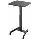 Kantek Mobile Height Adjustable Sit to Stand Desk - For - Table TopRectangle Top - 17.60 lb Capacity - Adjustable Height - 29.60