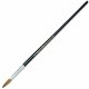 CLI Round Camel Hair Paint Brushes - 1 Brush(es) - No. 8 Wood Black Handle - Aluminum Ferrule