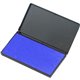 CLI Nontoxic Foam Ink Pads - 1 Each - 2.8" Width x 4.3" Length - Foam Pad - Blue Ink - Blue