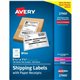 Avery Shipping Labels Paper Receipts, Permanent Adhesive, 5-1/16" x 7-5/8" , 100 Labels (27900) - Avery Shipping Labels with Rec