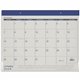 At-A-Glance 2024 Fashion Color Monthly Desk Pad, Standard, 21 3/4" x 17" - Standard Size - Julian Dates - Monthly - 12 Month - J