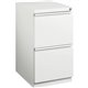 Lorell File/File Mobile Pedestal - 15" x 19.9" x 27.8" for File - Letter - Mobility, Ball-bearing Suspension, Removable Lock, Pu