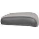 Lorell Task Chair Antimicrobial Seat Cover - 19" Length x 19" Width - Polyester - Gray - 1 Each