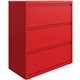 Lorell 3-drawer Lateral File - 36" x 18.6" x 40.3" - 3 x Drawer(s) for File - Letter, Legal, A4 - Lateral - Hanging Rail, Magnet
