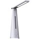 Lorell 3-in-1 Air Purifier/Mood Light Desk Lamp - 17.5" Height - 14.5" Width - LED Bulb - USB Charging, Auto Shut-off, Dimmable 