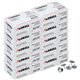Lorell 5/16" Steel Thumb Tacks - 0.31" Shank - 0.38" Head - for Schedule, Wall - 1000 / Box - Silver - Nickel Plated Steel