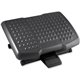 Lorell Adjustable Height Footrest - 4" - 6.50" Adjustable Height - Black