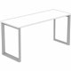 Lorell Relevance Series Desk-height Desk Leg Frame - 28.5"23.3" - Finish: Silver