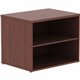 Lorell Relevance Series Mahogany Laminate Office Furniture Credenza - 29.5" x 22"23.1" - 2 Shelve(s) - Finish: Mahogany, Laminat