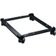 Lorell Commercial File Caddy - 400 lb Capacity - 4 Casters - Steel - x 16.6" Width x 11.4" Depth x 4" Height - Black - 1 Each