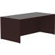 Lorell Espresso Laminate Desk - 72" x 36"29.5" Desk Shell, 1" Top - Finish: Espresso