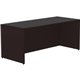 Lorell Espresso Laminate Desk - 72" x 30"29.5" Desk Shell, 1" - Finish: Espresso