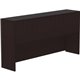 Lorell Essentials Espresso Laminate 4-door Hutch - 72" x 15" x 36" Hutch - 4 Door(s) - Finish: Espresso