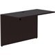 Lorell Essentials Espresso Laminate Bridge - 48" x 24"29.5" Bridge, 1" Top - Finish: Espresso