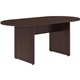 Lorell Espresso Laminate Surface - 72" x 36" x 1.3" x 29.5"