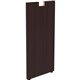 Lorell Espresso Laminate Desk - 12" x 1"28.5" - Finish: Espresso Laminate