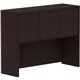 Lorell Espresso Laminate Desk - 48" x 15"36" - 3 Door(s) - Finish: Espresso Laminate