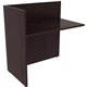 Lorell Espresso Laminate Desk - 42" x 24"41.5" - Material: Laminate - Finish: Espresso