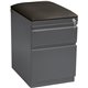 Lorell Seat Cushion Top Mobile File Pedestal File - 2-Drawer - 19.9" x 23.8" - 2 x Drawer(s) for File, Box - Letter - Mobility, 